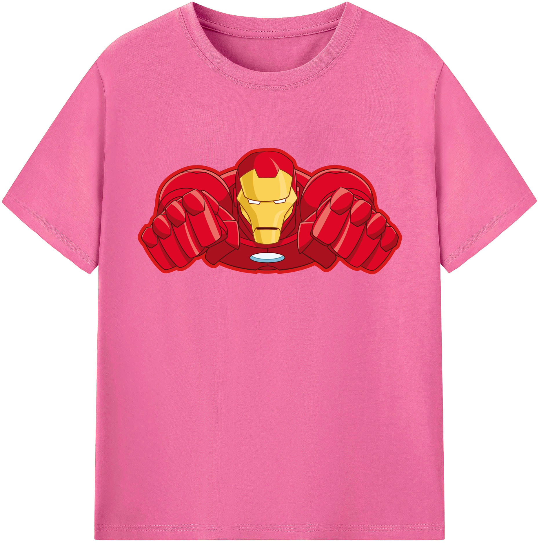 （画像用） アベンジャーズ The Avengers レディースカジュアルプリントTシャツ（綿100％）